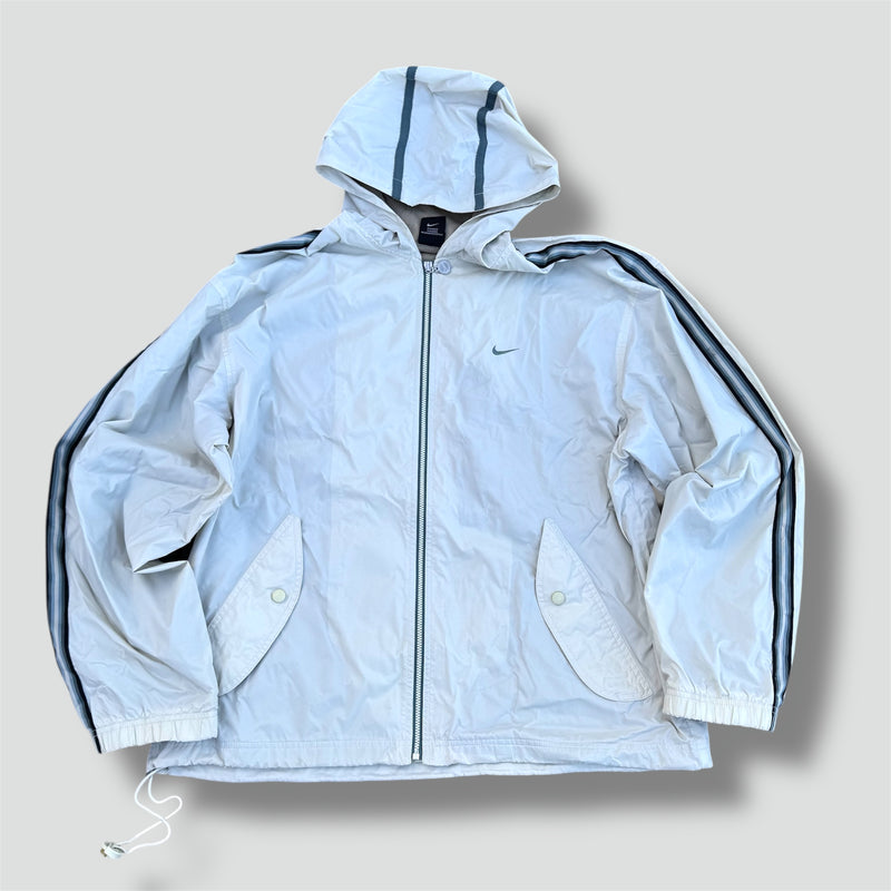 Sourced limited accessories and clothes Vintage Nike beige rain jacket – Secondhand Streetwear