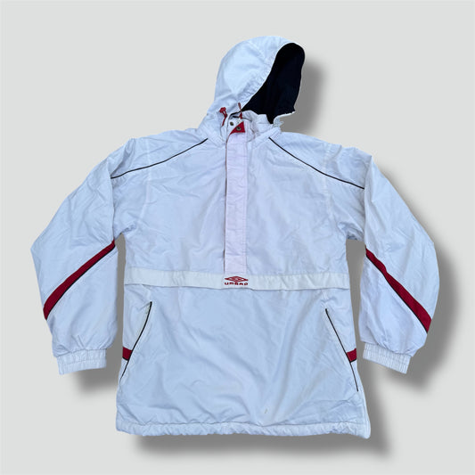 Umbro white streetwear-style winter jacket
