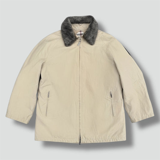 Burberry London vintage lambswool coat