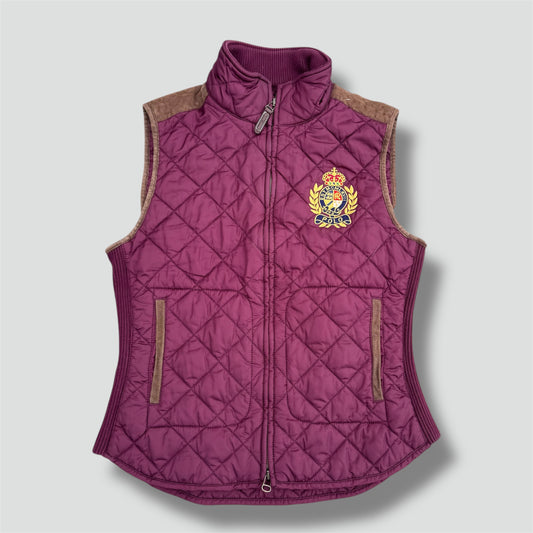 Polo Ralph Lauren burgundy women’s vest