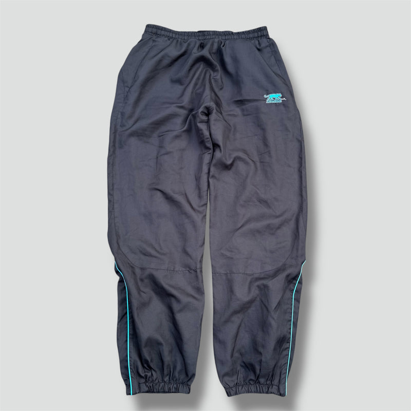 Sourced limited accessories and clothes Airness streetwear style black baggy track pants – Secondhand Streetwear