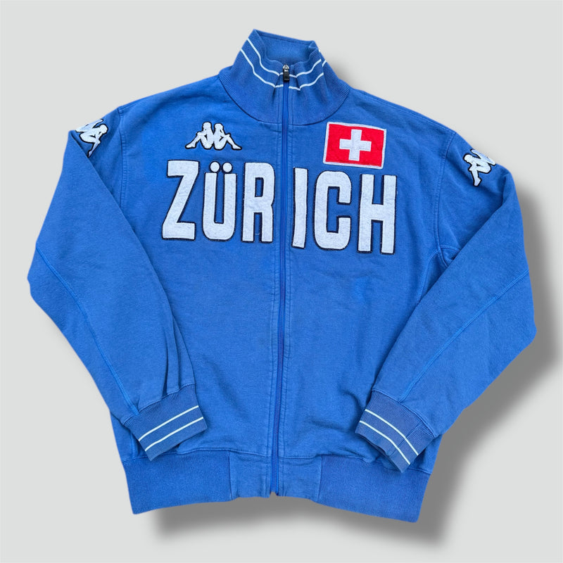Sourced limited accessories and clothes Kappa Zürich Switzerland zip-up jacket – Secondhand Streetwear