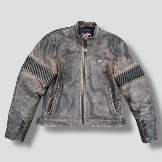 Alpinestars motorcycle vintage leather jacket
