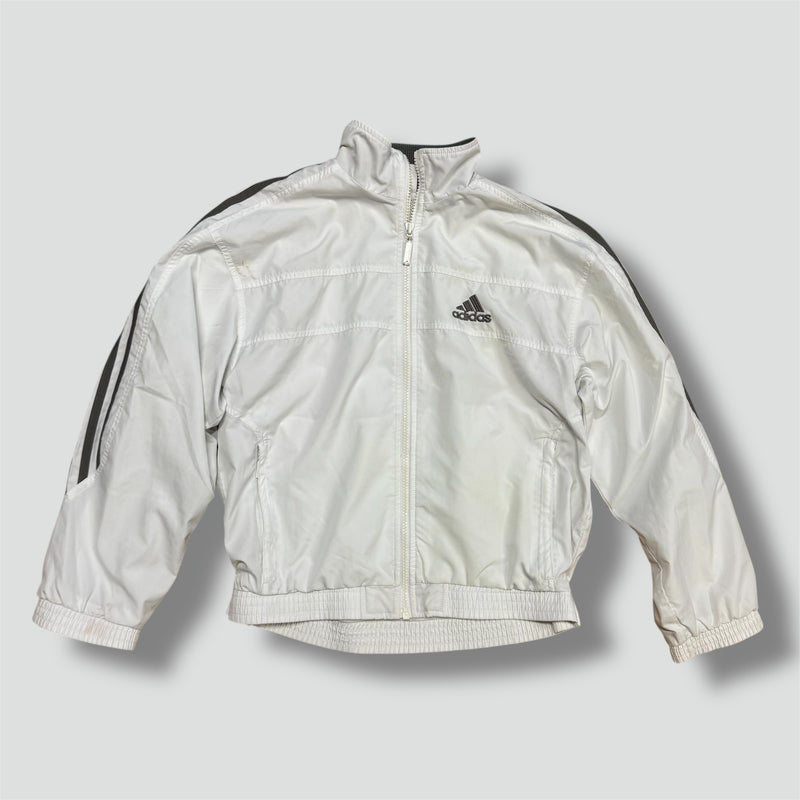 Sourced limited accessories and clothes Adidas vintage white women’s track jacket – Secondhand Streetwear