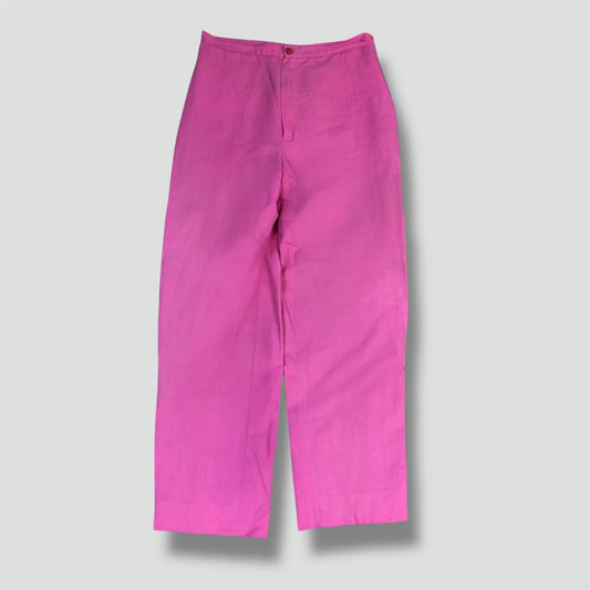 Burberry’s pink loose chinos