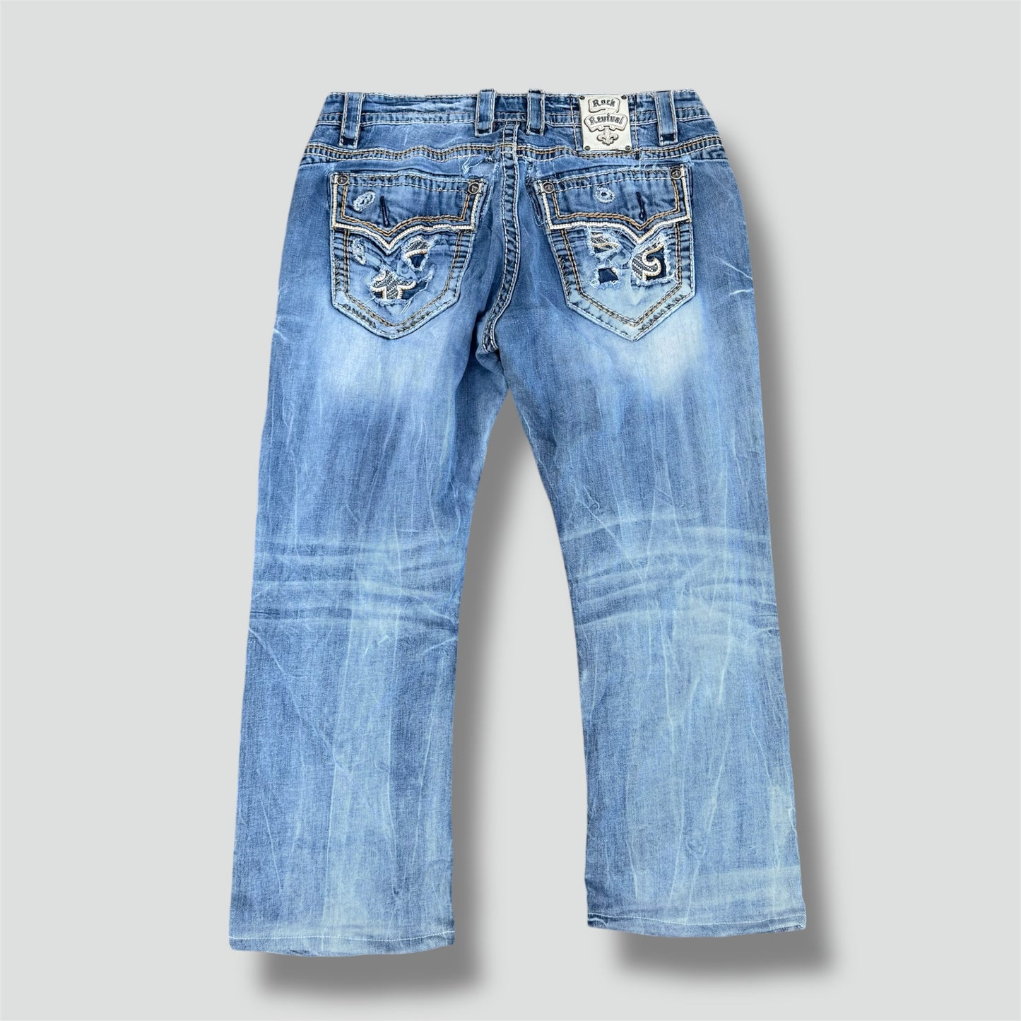 Rock Revival ripped and reworked men’s jeans