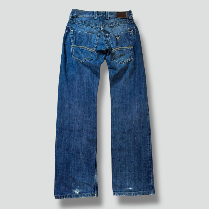 Sourced limited accessories and clothes Vintage Giorgio Armani straight leg jeans – Secondhand Streetwear