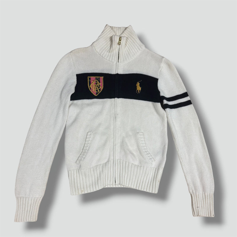 Sourced limited accessories and clothes Polo Ralph Lauren vintage knitted women’s zip-up – Secondhand Streetwear