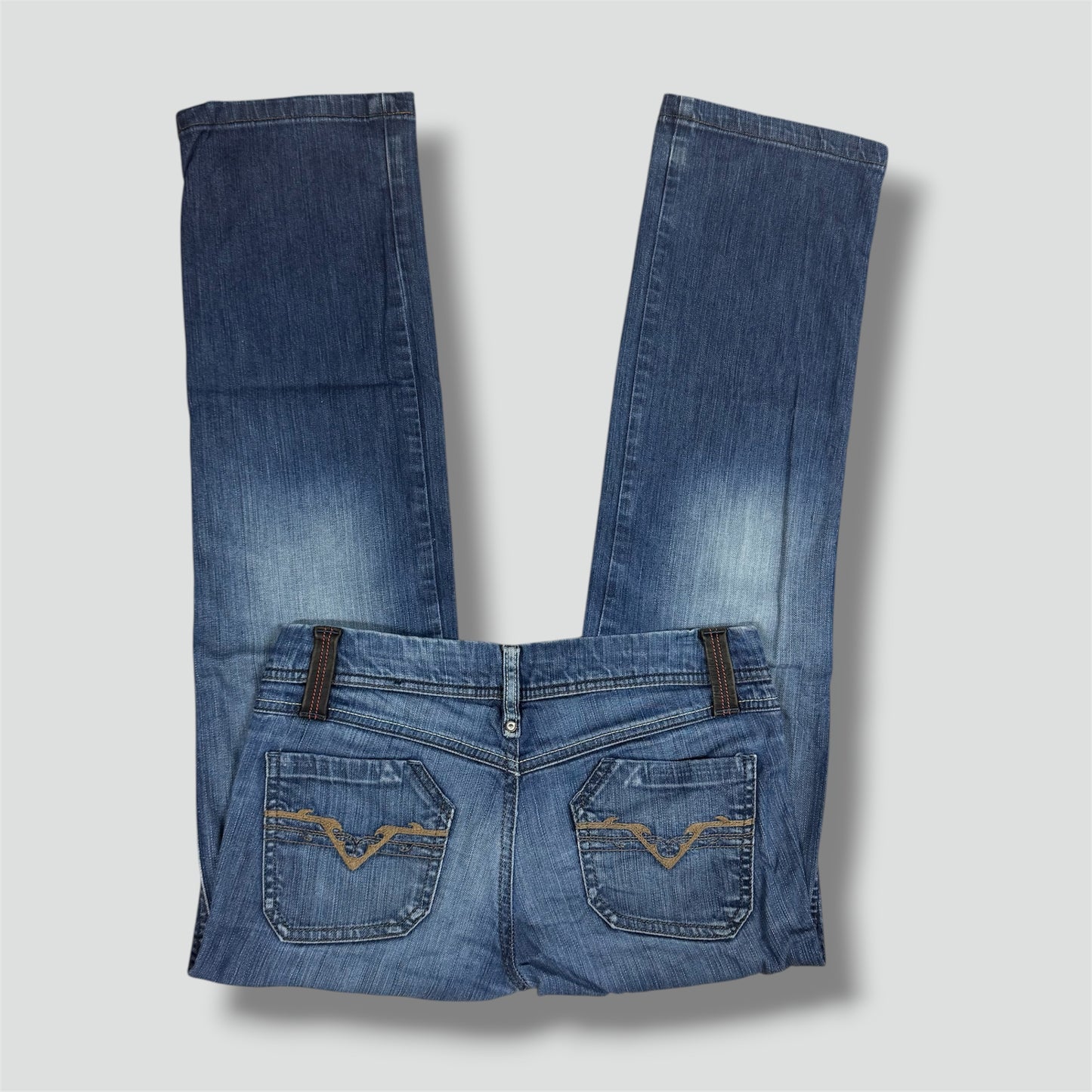 Diesel Industry womens straight leg pants