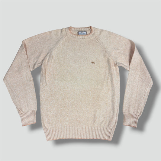 Vintage Thomas Burberry orange knitted sweatshirt