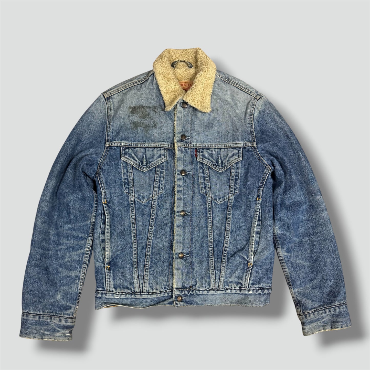 Levi Strauss vintage puffered denim jacket