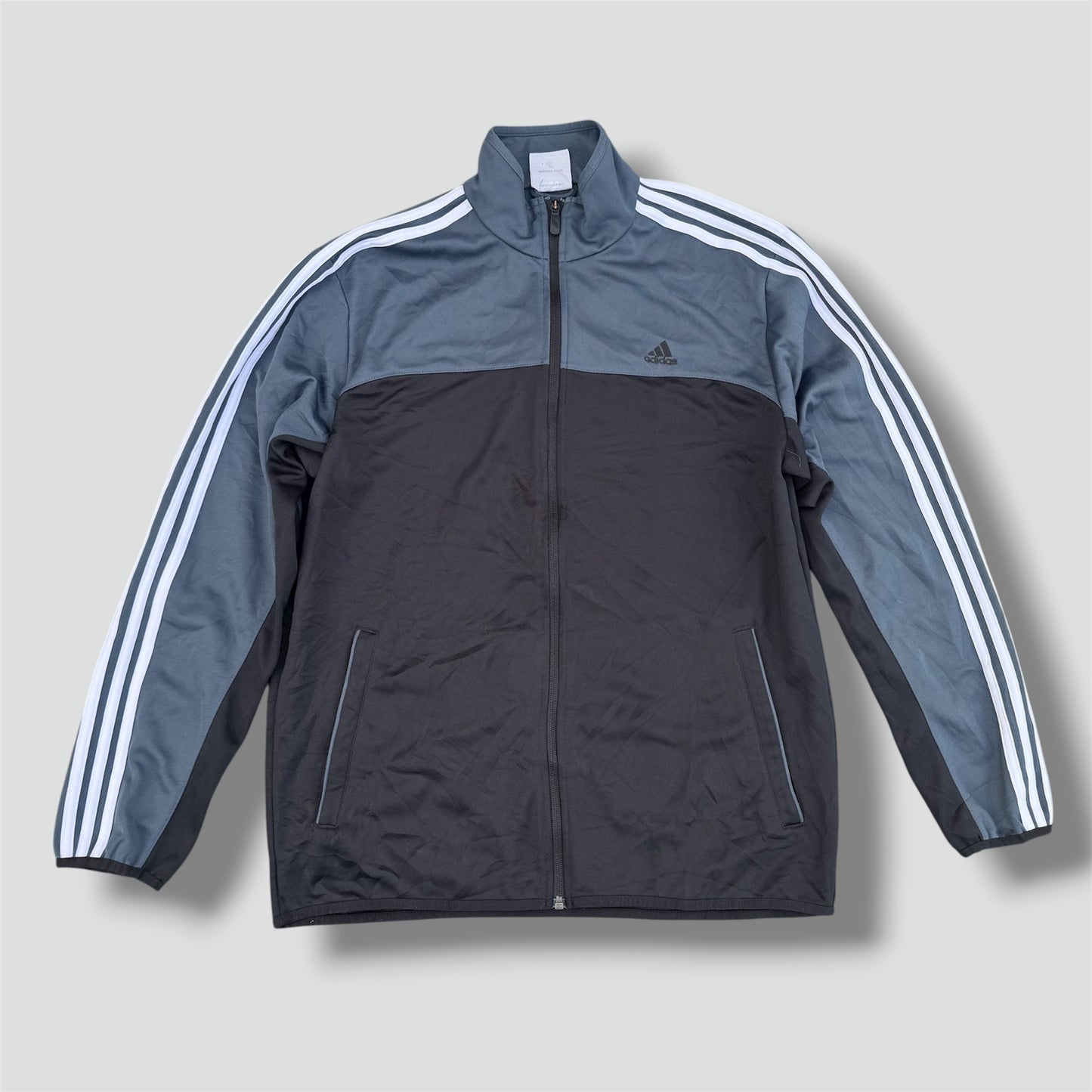 Vintage Adidas three stripes casual track jacket