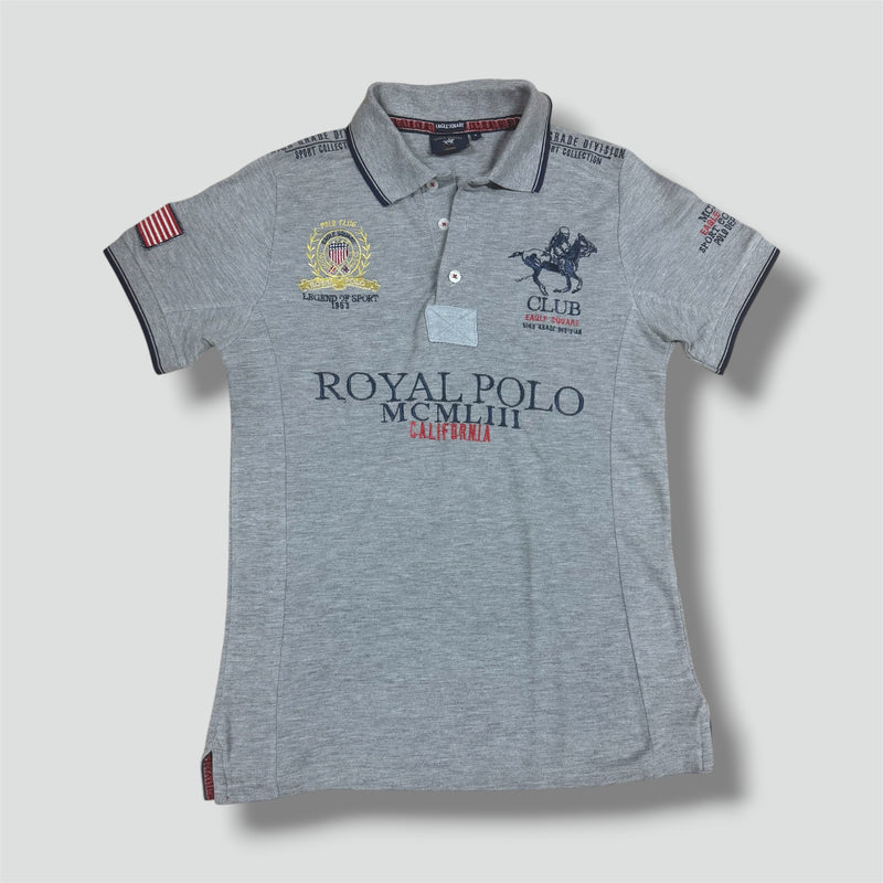 Sourced limited accessories and clothes Eagle Square California Royal polo shirt – Secondhand Streetwear