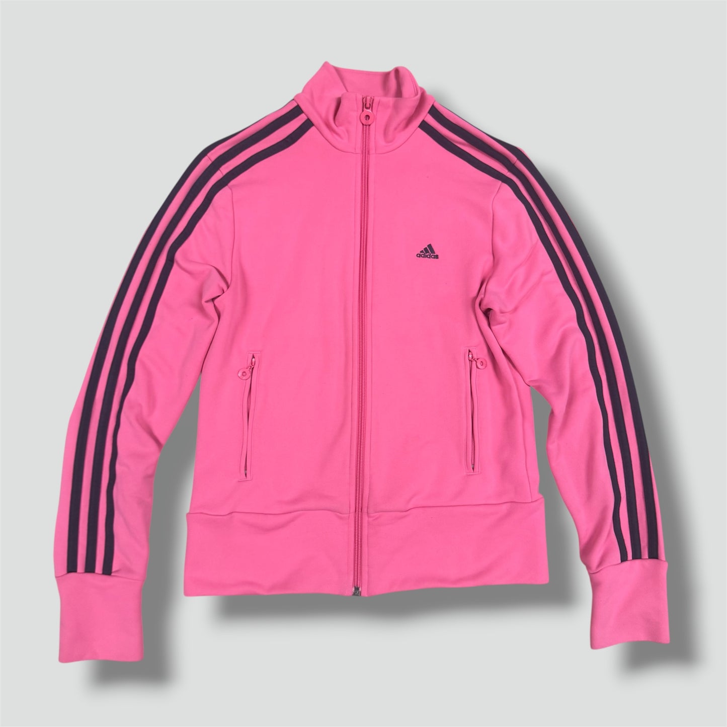 Adidas Y2K style pink track jacket