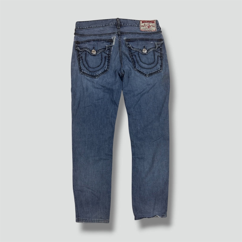 Sourced limited accessories and clothes True Religion classic slightly reworked jeans – Secondhand Streetwear