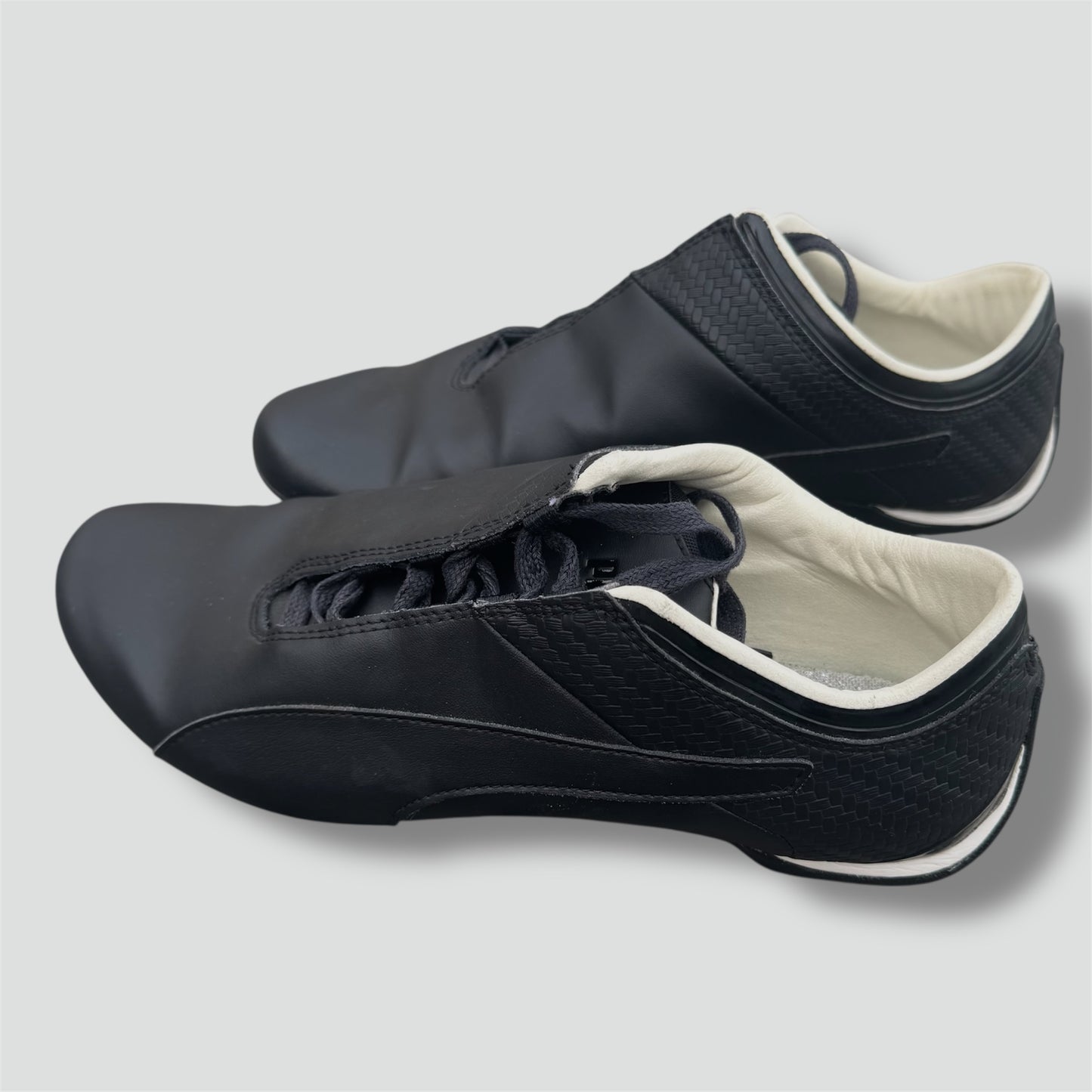 Puma Speedcat black leather shoes