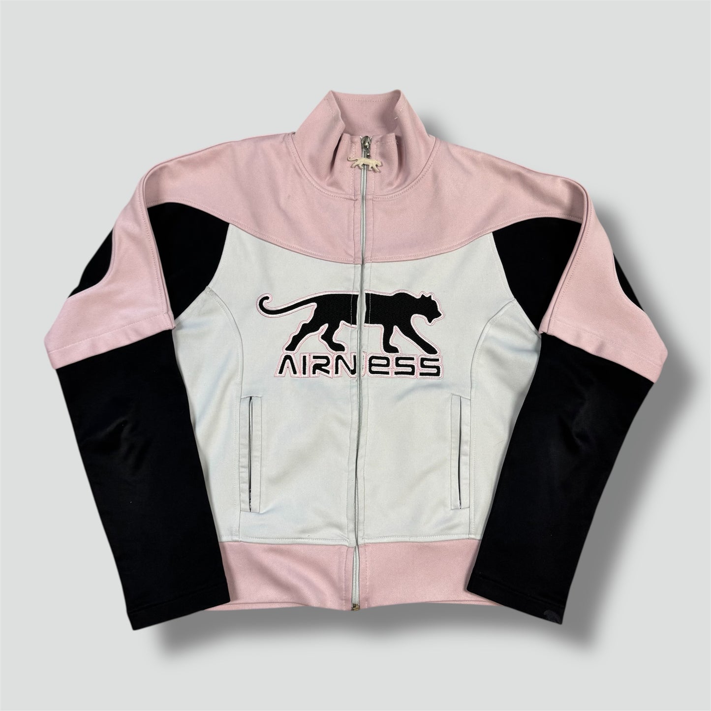 Vintage Airness womens pink track jacket