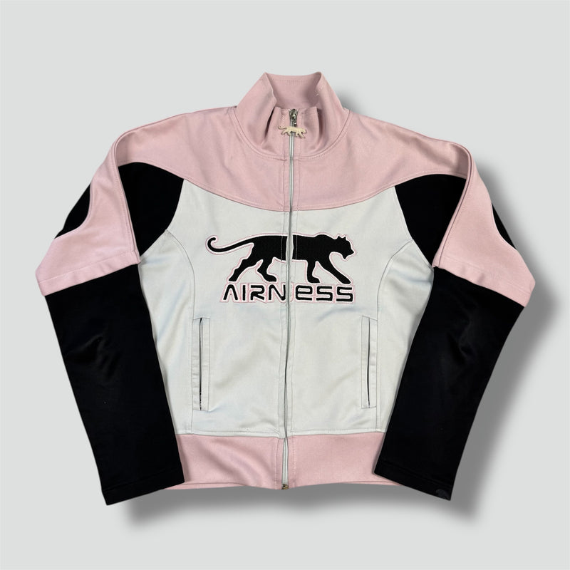 Sourced limited accessories and clothes Vintage Airness womens pink track jacket – Secondhand Streetwear