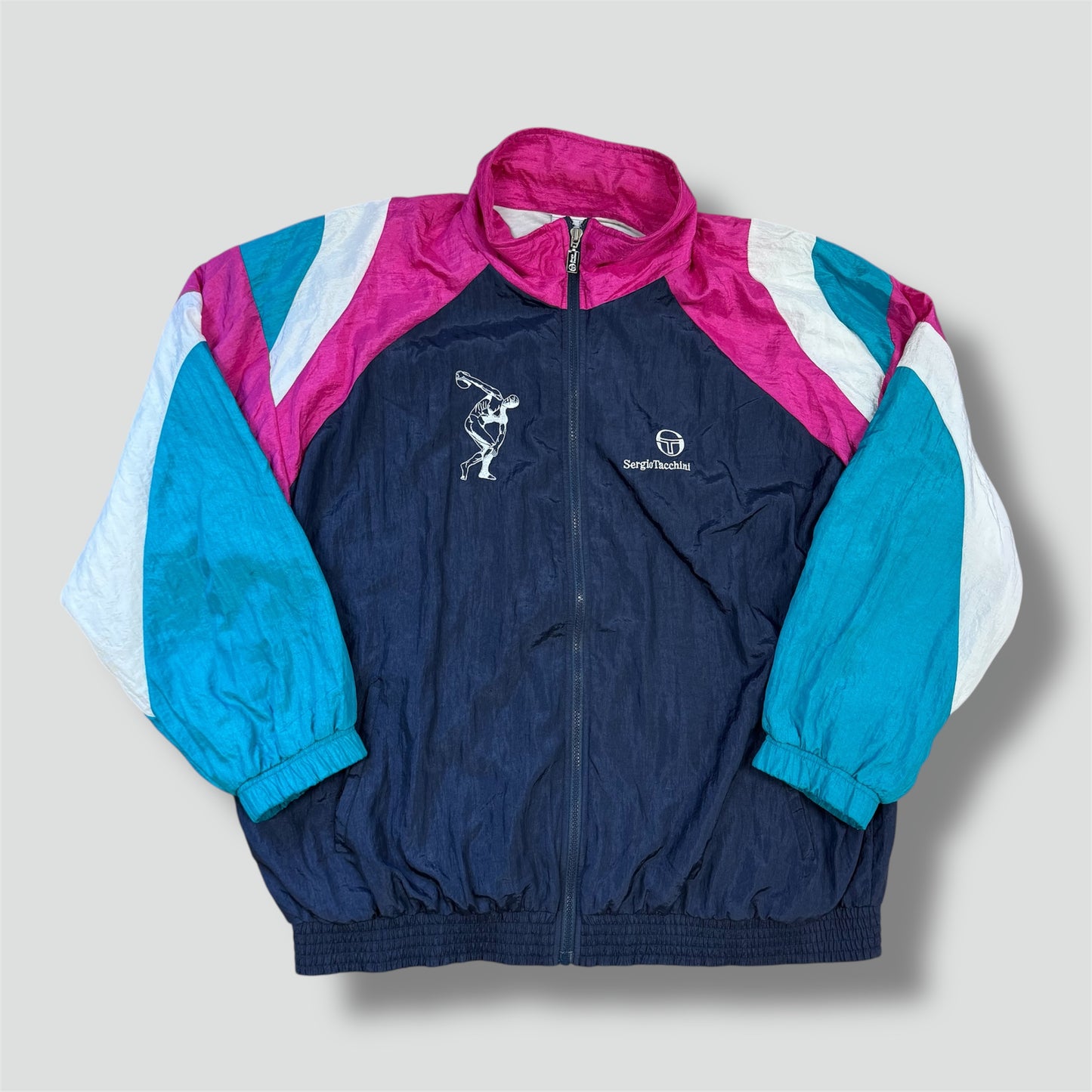 Sergio Tacchini athletic vintage track jacket