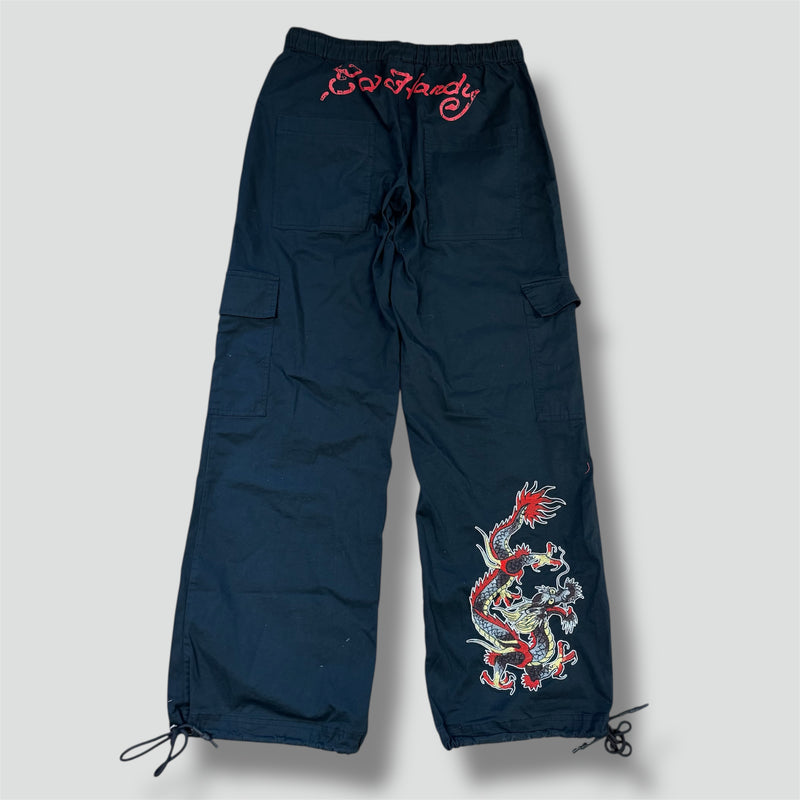 Sourced limited accessories and clothes Ed Hardy x Urban Outfitters vintage cargos – Secondhand Streetwear
