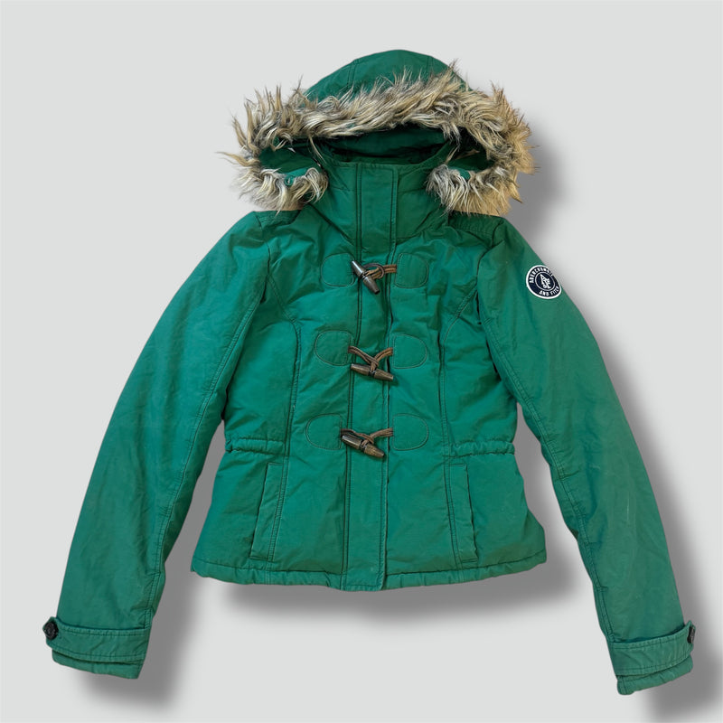 Sourced limited accessories and clothes Abercrombie and Fitch green winter jacket – Secondhand Streetwear