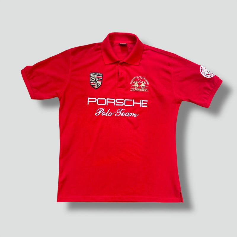 Sourced limited accessories and clothes La Martina Porsche 2013 streetwear style poloshirt – Secondhand Streetwear