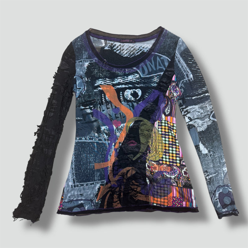 Sourced limited accessories and clothes Exquiss y2k vintage longsleeve – Secondhand Streetwear