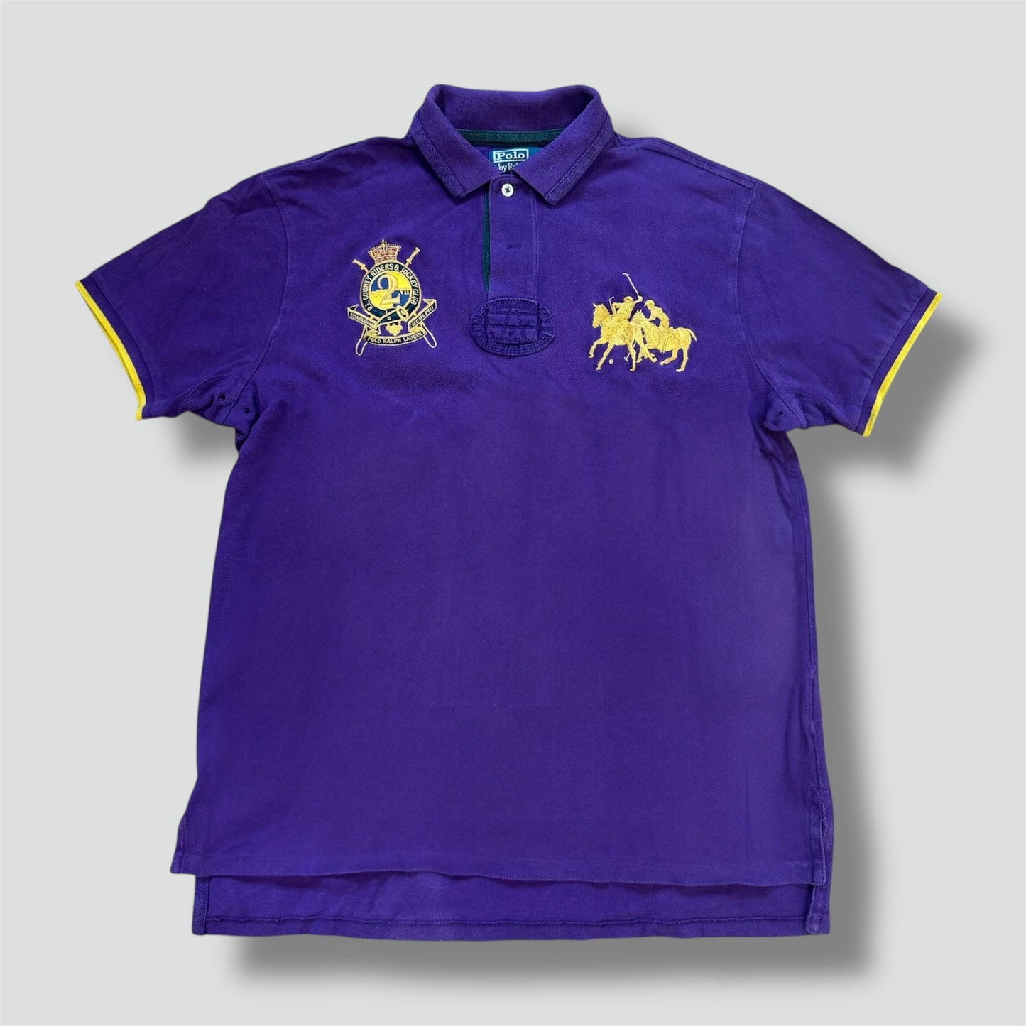 Polo Ralph Lauren vintage purple poloshirt