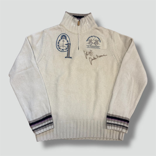La Martina vintage knitted wool sweatshirt