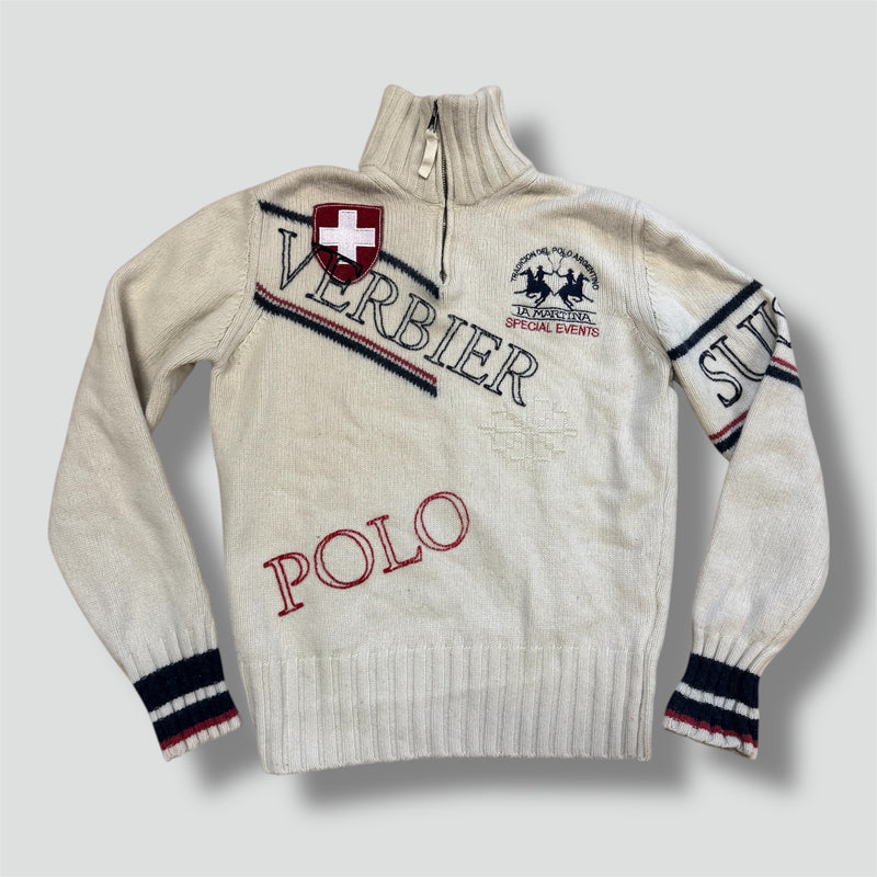 Sourced limited accessories and clothes La Martina Verbier Switzerland knitted wool sweatshirt – Secondhand Streetwear
