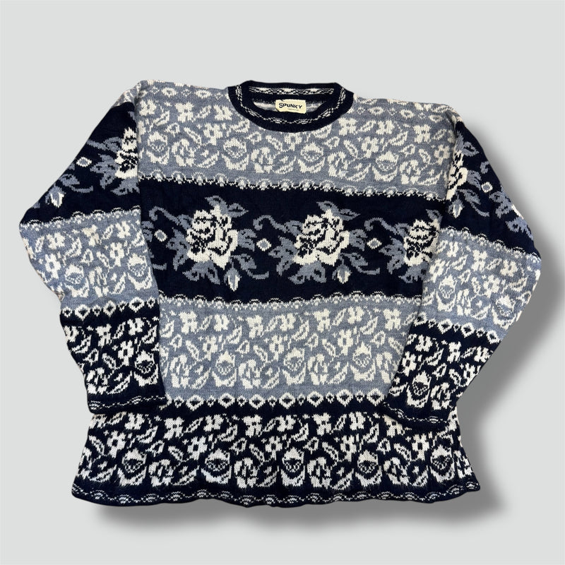 Sourced limited accessories and clothes Vintage Spunky knit sweatshirt – Secondhand Streetwear