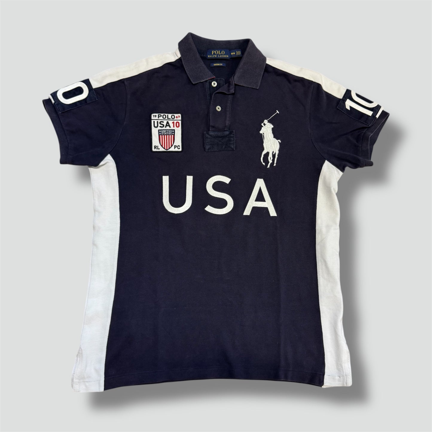 Polo Ralph Lauren USA No10 streetwear polo