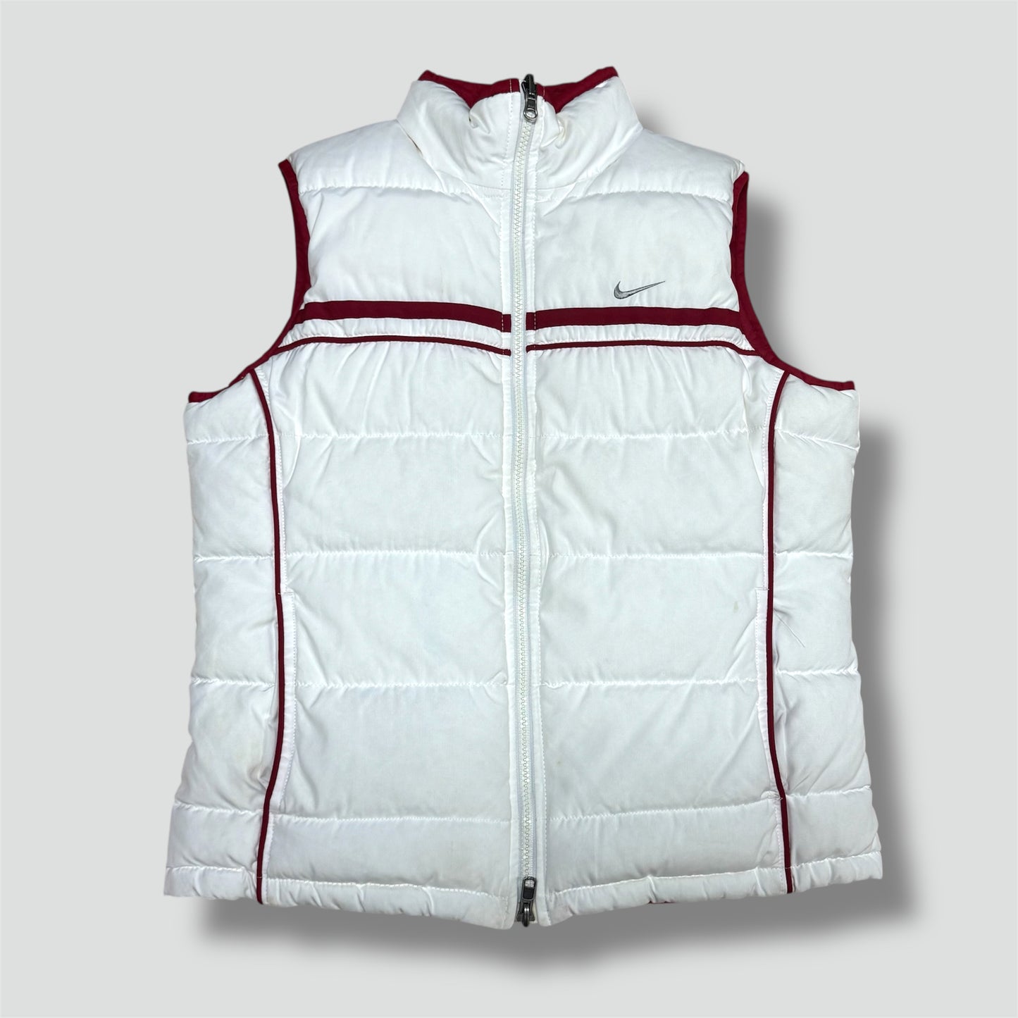 Nike vintage 90s reversible puffer vest