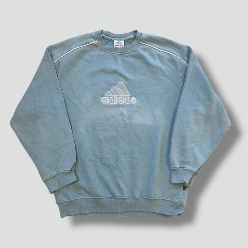 Sourced limited accessories and clothes Adidas skyblue streetwear sweatshirt – Secondhand Streetwear