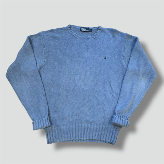 Polo Ralph Lauren knitted blue vintage sweat