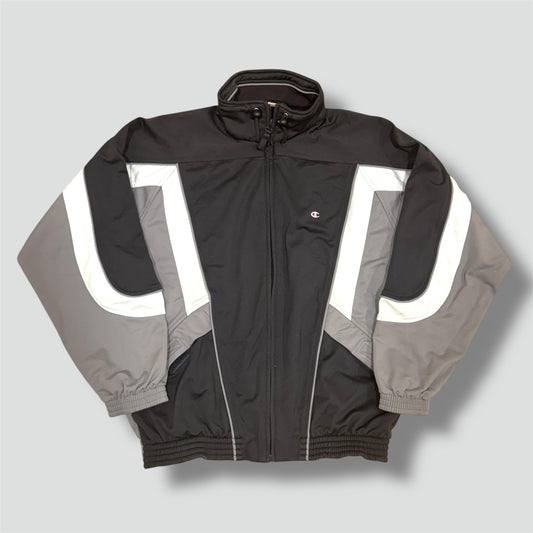 Champion USA grey vintage 00s track jacket