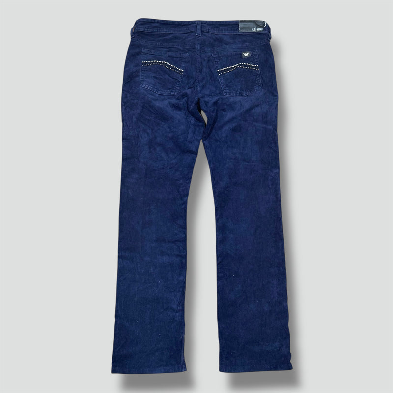 Sourced limited accessories and clothes Armani Jeans blue classic women’s pants – Secondhand Streetwear