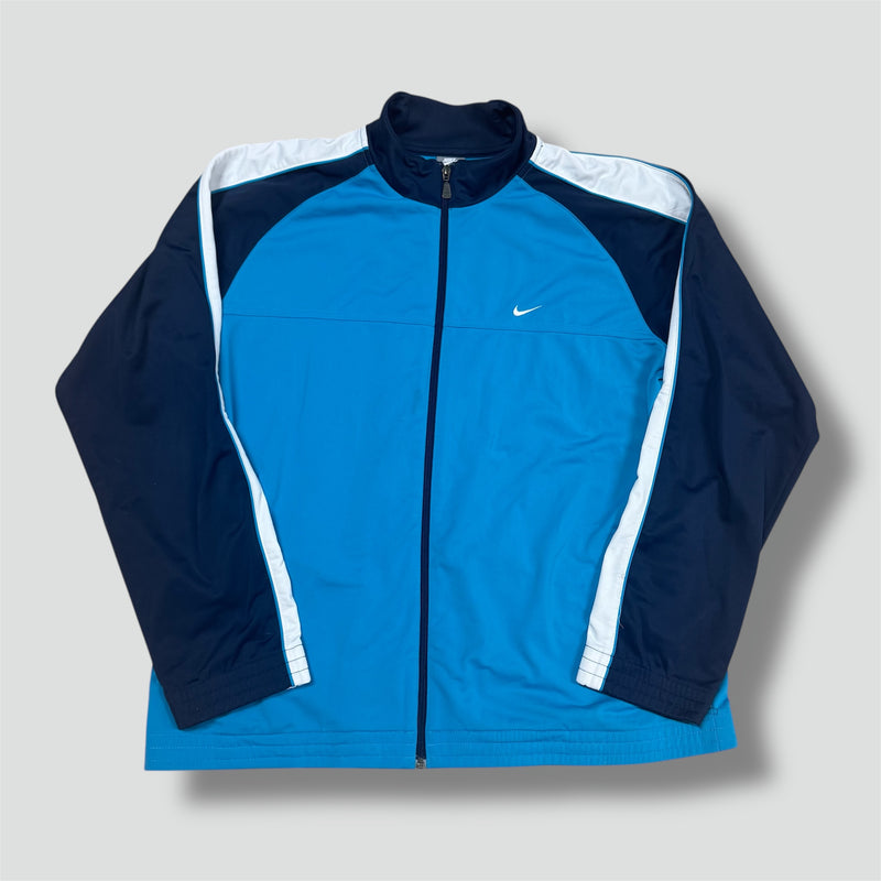 Sourced limited accessories and clothes Nike vintage blue track jacket – Secondhand Streetwear