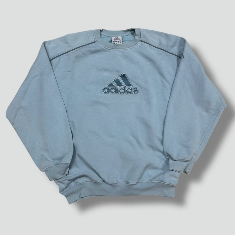 Sourced limited accessories and clothes Adidas vintage 00s blue sweatshirt – Secondhand Streetwear