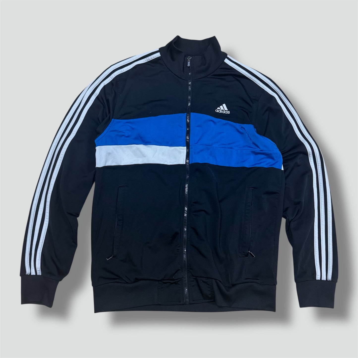 Adidas vintage blue 90s track jacket