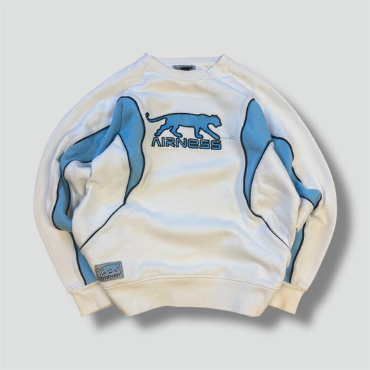 Airness streetwear white sweatshirt