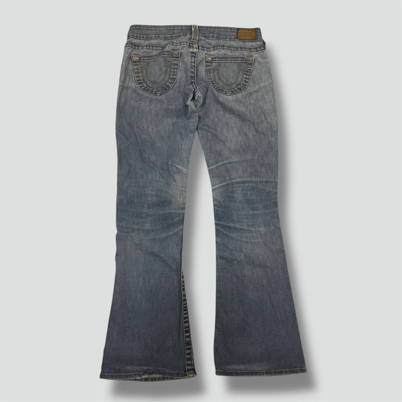 Sourced limited accessories and clothes True Religion vintage wide leg denim jeans – Secondhand Streetwear