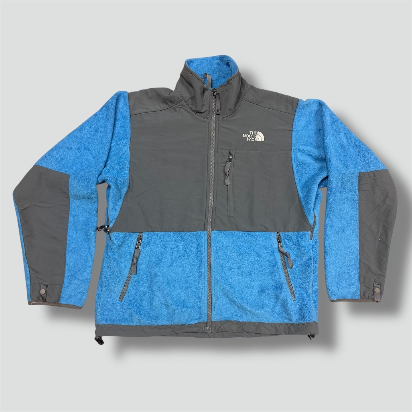 The North Face light blue fleece jacket