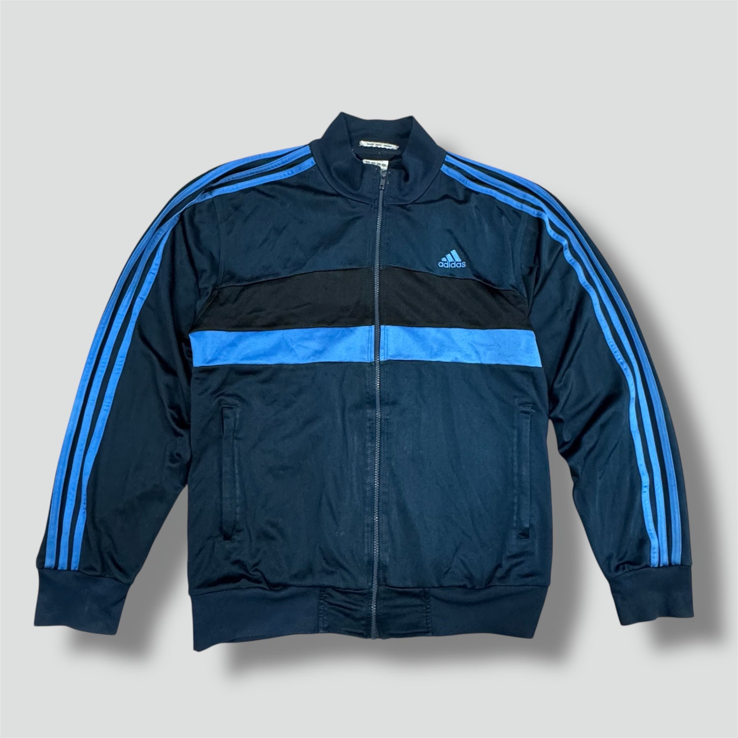 Vintage Adidas blue track jacket
