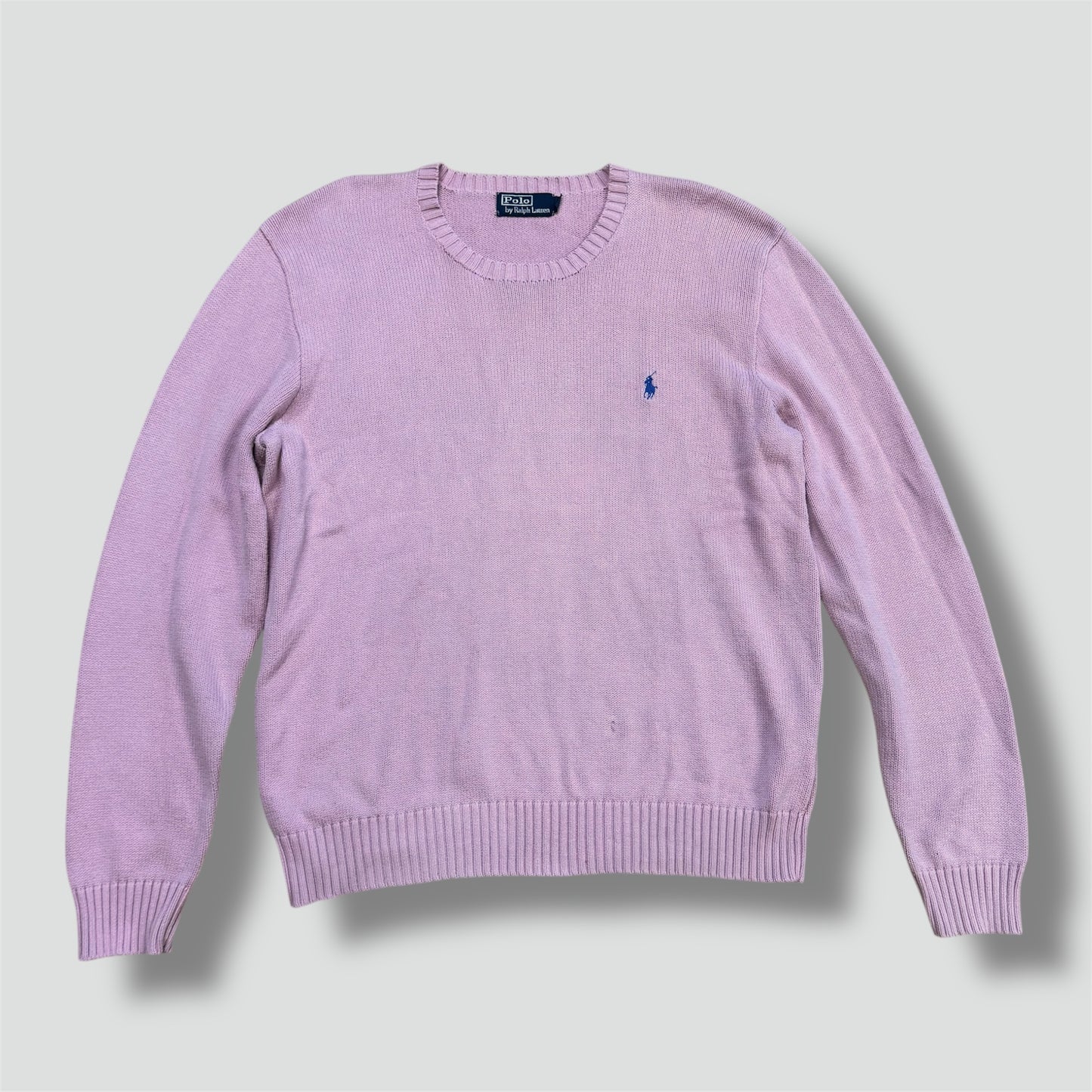 Polo Ralph Lauren pink knitted sweatshirt