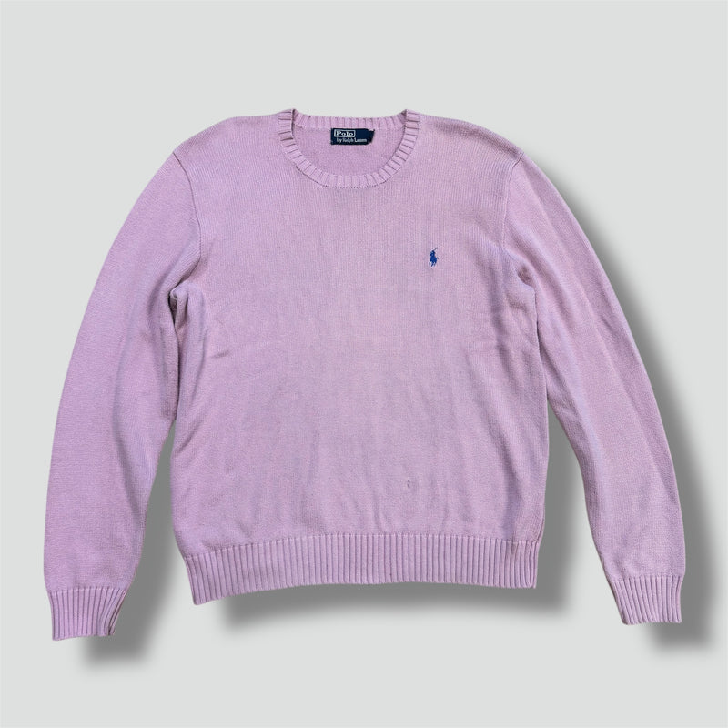 Sourced limited accessories and clothes Polo Ralph Lauren pink knitted sweatshirt – Secondhand Streetwear