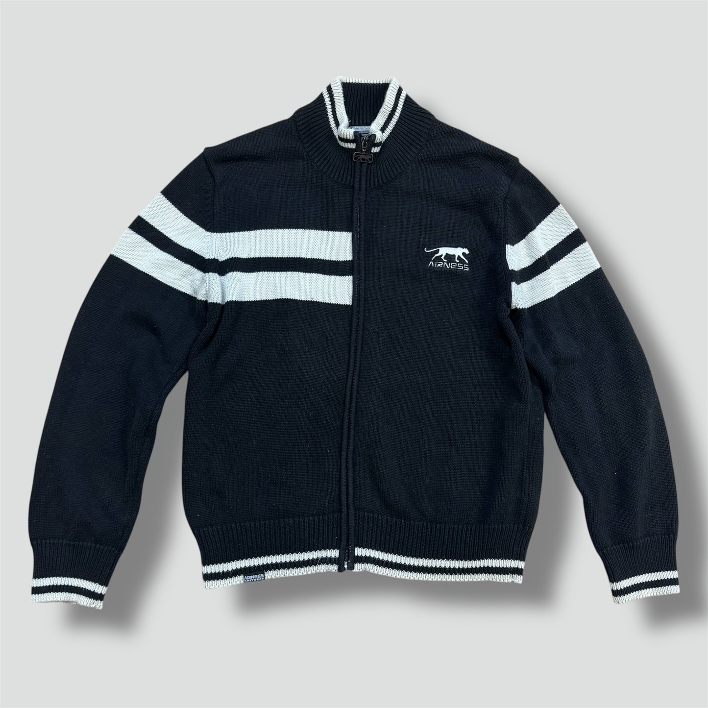 Airness vintage black knitted jacket