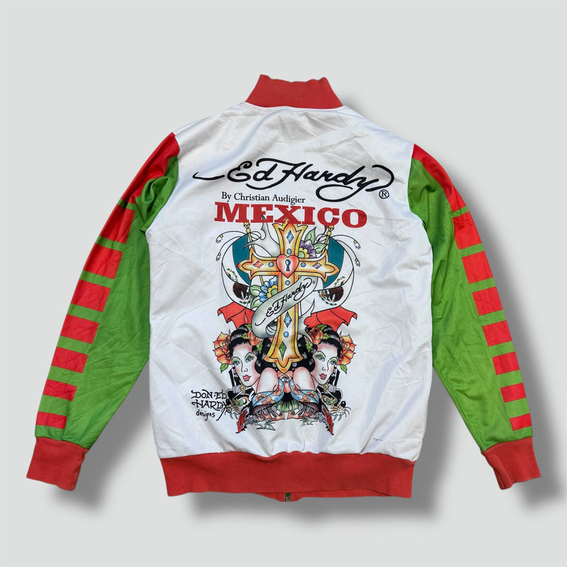 Sourced limited accessories and clothes Ed Hardy Mexico y2k track jacket – Secondhand Streetwear