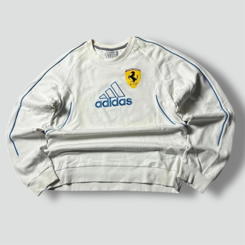 Sourced limited accessories and clothes Adidas Ferrari vintage 90s sweatshirt – Secondhand Streetwear