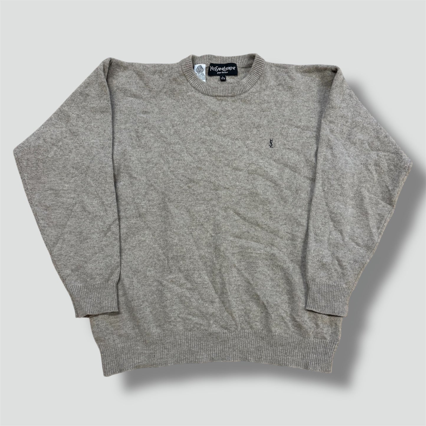 Yves Saint Laurent vintage wool sweatshirt